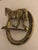 English Vintage Horse Equestrian Brass Door Knocker From England For Sale - Image 3 of 6