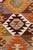 This vintage Turkish flat weave Kilim is hand-woven. The simplicity and boldness of this piece can also give a...