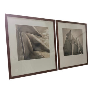 Pair of Framed Michael Kahn Sailboat Photos For Sale