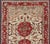 Early 20th Century Antique Turkish Sivas Rug With Red, Taupe, Light Green and Cream Colors For Sale - Image 5 of 15