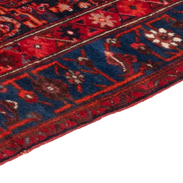 Refurbished Red Malayer Rug For Sale - Image 4 of 5