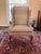 Light Pink Vintage Hickory Chair Wingback For Sale - Image 8 of 8