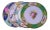 Enamaled Tin English Plates - Set of 4 For Sale