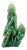 Translucent Jadeite Guanyin on Dragon Figurine For Sale