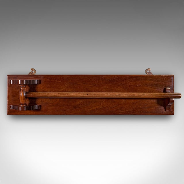 Traditional Antique Ship's Towel Rail, English, Maritime Drying Rack, Bathroom, Edwardian For Sale - Image 3 of 8