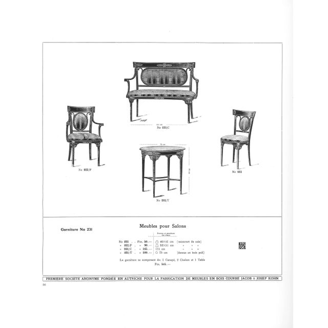 Nr.321 Chair from Thonet, 1906 For Sale - Image 10 of 11
