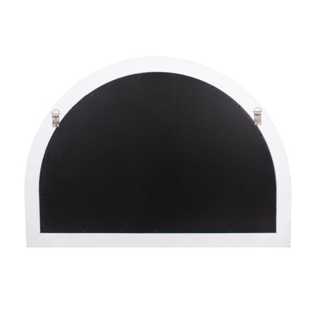 2020s George Arched Mirror White For Sale - Image 5 of 9