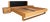 Flavo Bed with Bedside Tables in Brown and Black Wood from Hülsta For Sale