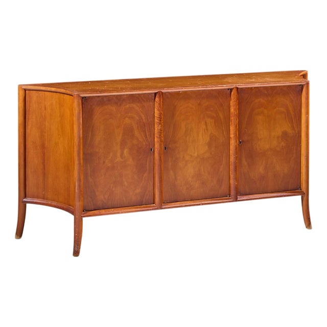 Robsjohn Gibbings for Widdicomb Mid Century Walnut Credenza For Sale