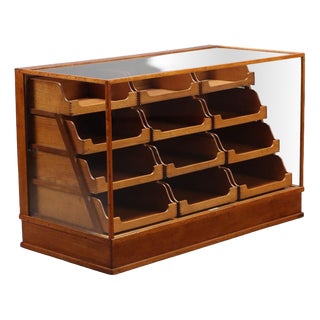 English Display Cabinet, 1940s For Sale