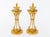 Pair of Louis XV Style Ormolu Cassolettes, late 19th century, the lids surmounted by pinecone finial, reversible and...