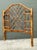 Vintage Kenian Burnt Bamboo a Chinese Chippendale Queen Headboard For Sale - Image 4 of 12