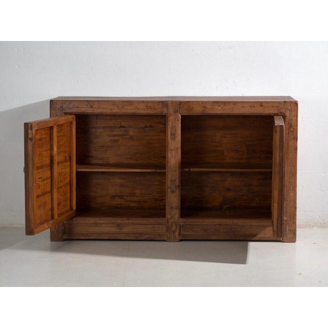 Wood Chinese Carved Pine Gansu Sideboard by Amaru For Sale - Image 7 of 11
