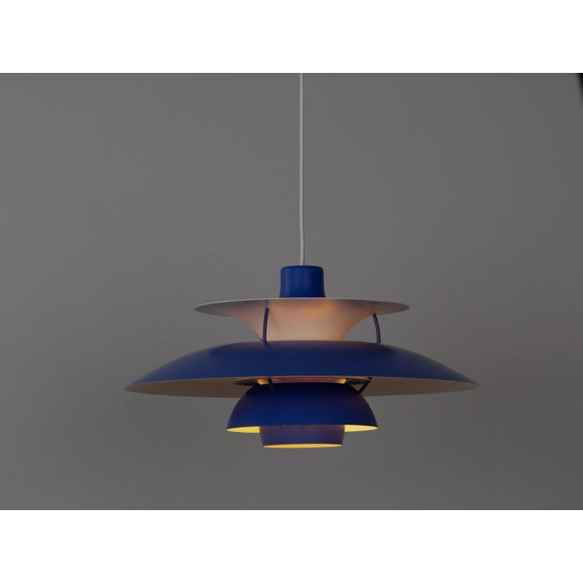 Louis Poulsen Vintage Danish PH 5 Lamp by Poul Henningsen for Louis Poulsen, 1950s For Sale - Image 4 of 15