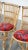 Set of Vintage Rattan Boho Chairs with Colorful Upholstered Seats, 1960s For Sale - Image 10 of 16