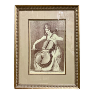 “Exquisite Sound” Original Lithograph by Shelly Fink