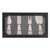 Impress your guests at your next wine and cheese party with the Rattan Stainless Steel Cheese Knives. This elegant set...