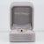 Modern Black Diamond Ring With Earth-Mined Diamond Accents: Solid 14k Gold, 3.6mm, Size 6.75 For Sale - Image 3 of 9