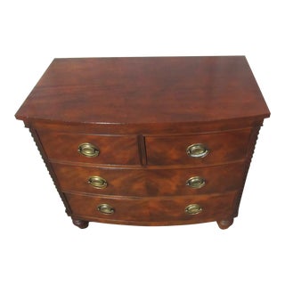 1980s Henredon Nightstand Bachelors Chest Mahogany For Sale