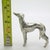 Vintage Italian Handmade Genuine Silver Large Greyhound Dog Figurine Sculpture, Made in Tuscany (Arezzo, Italy)) For Sale - Image 12 of 13