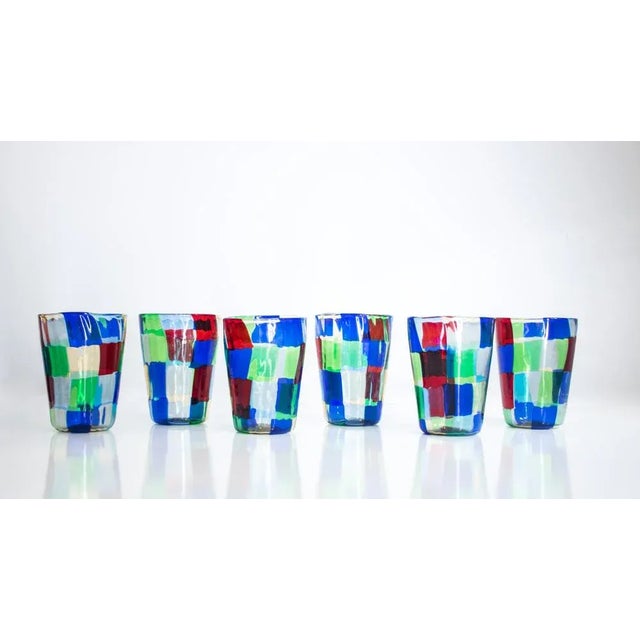 Vintage Italian Drinking Set by Mariana Iskra, 2004, Set of 6 For Sale - Image 15 of 16