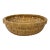 Mid 20th Century Split Reed Winnowing Basket Catchall For Sale