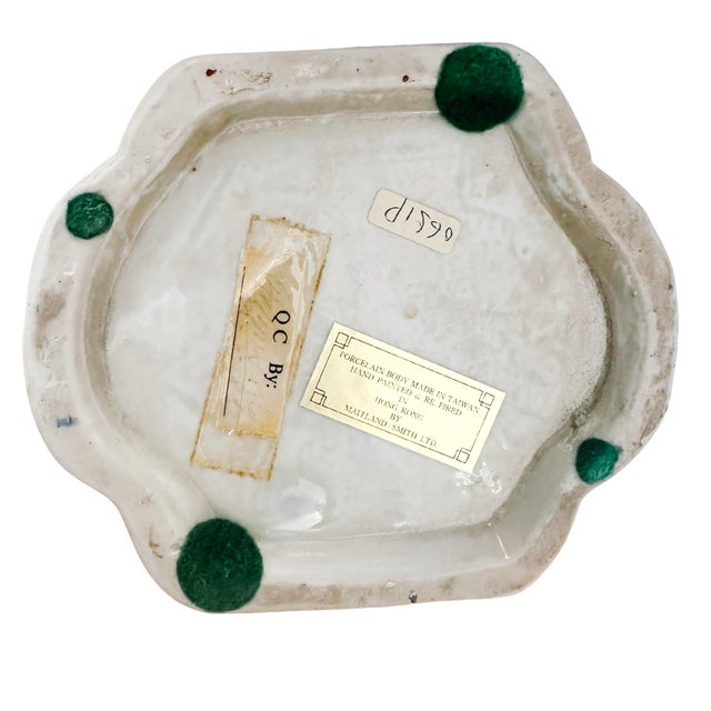 Vintage Maitland-Smith Rose Medallion Quatrefoil Vases - A Pair For Sale - Image 10 of 10