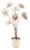 Vintage Regency Flower Floor Lamp, 1960s For Sale