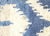 Contemporary Egyptian Tulu Rug. Hand woven in an Ikat design with wool on cotton foundation in the Nile delta region of...