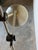 1970s Mid-Century Modern Brushed Steel Dual Globe Floor Lamp For Sale - Image 10 of 12