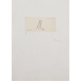 Joan Brossa, Still Life Composition, 1970s, Etching For Sale