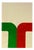 Ernst Geitlinger, Red-Green, Nov. 1970, Pencil and Acrylic For Sale