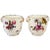 Rococo Cachepots with Blossom Decor from Meissen, 1750s, Set of 2 For Sale