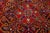 Textile Red Vintage Heriz Hand-Knotted Wool Rug With Medallion Motif - 6 X 10 For Sale - Image 7 of 8