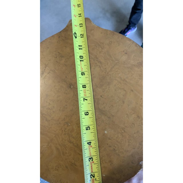 Vintage Karges Carved Wood Paint Decorated, Corinthian Pedestal /Column For Sale - Image 12 of 12