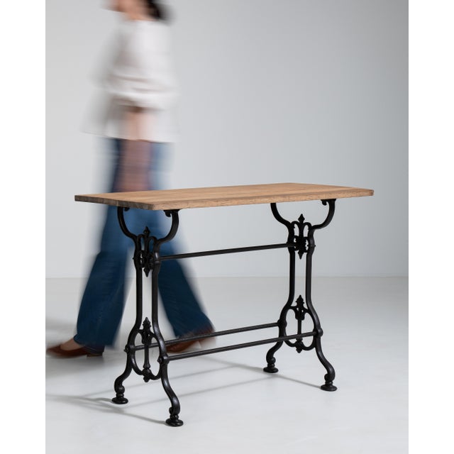 Cast Iron Bistro Table, Antique, France, 20th Century For Sale - Image 17 of 18
