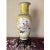 Ceramic Mid 20th Century 18" Chinese Famille Jaune Porcelain Vase - Hand Painted Maiden Scene For Sale - Image 7 of 9