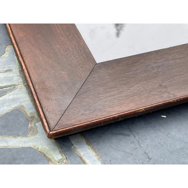 Antique Framed Flag Circa 1890 Gauze in Antique Frame 45 Stars Star Pattern For Sale In Philadelphia - Image 6 of 9