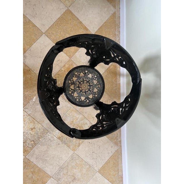 Britannia Cast Iron Occasional Table For Sale - Image 3 of 6