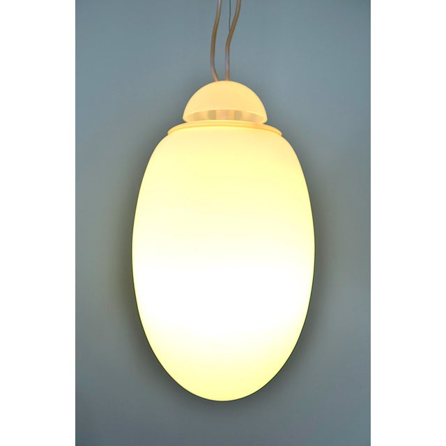White Brera Pendant Lamp by Achille Castiglioni for Flos, 1980s For Sale - Image 8 of 13