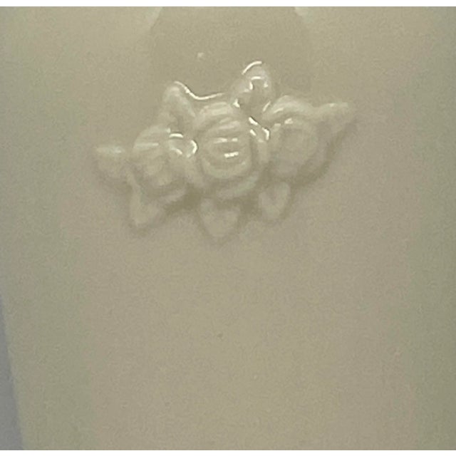 Ceramic Vintage 1980’s Lenox Rosebud Collection Rose Bloom” Cream Porcelain Bud Vase For Sale - Image 7 of 13