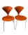 Brown Mid-Century Modern Bernardo by Plycraft Molded Plywood Dining Chairs - Set of 4 For Sale - Image 8 of 10