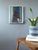 Mid-Century Modern 1961 Mid-Century Modern 'Seated Harlequin' Swedish Geometric Figurative Oil Painting, Framed For Sale - Image 3 of 10
