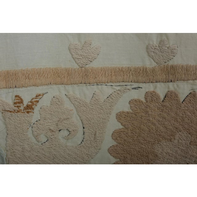1960s Suzani Wall Hanging Decor For Sale - Image 5 of 10