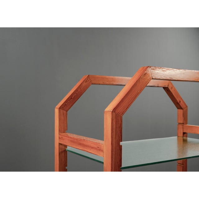 Vintage Swedish Shelves in Pine, 1970s For Sale - Image 12 of 17