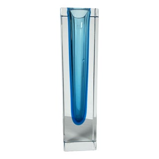 Vase by Flavio Poli for Seguso, 1960 For Sale