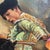 Textile 20th Century Spanish School Oil on Canvas Framed Signed Titled Matador For Sale - Image 7 of 12
