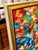 Contemporary Large Colorful Abstract Painting on Canvas – Textured Palette Knife Contemporary Art – Framed 36 X 48 For Sale - Image 3 of 9