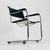 Bauhaus Bauhaus Black Leather Iconic Armchair by Mart Stam for Thonet, 1980s For Sale - Image 3 of 11