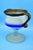 Metal 20th CenturyVase in Satin Glass and Galvanized Copper or Bronze by Filip Ravert, Bucharest, 1970s For Sale - Image 7 of 18